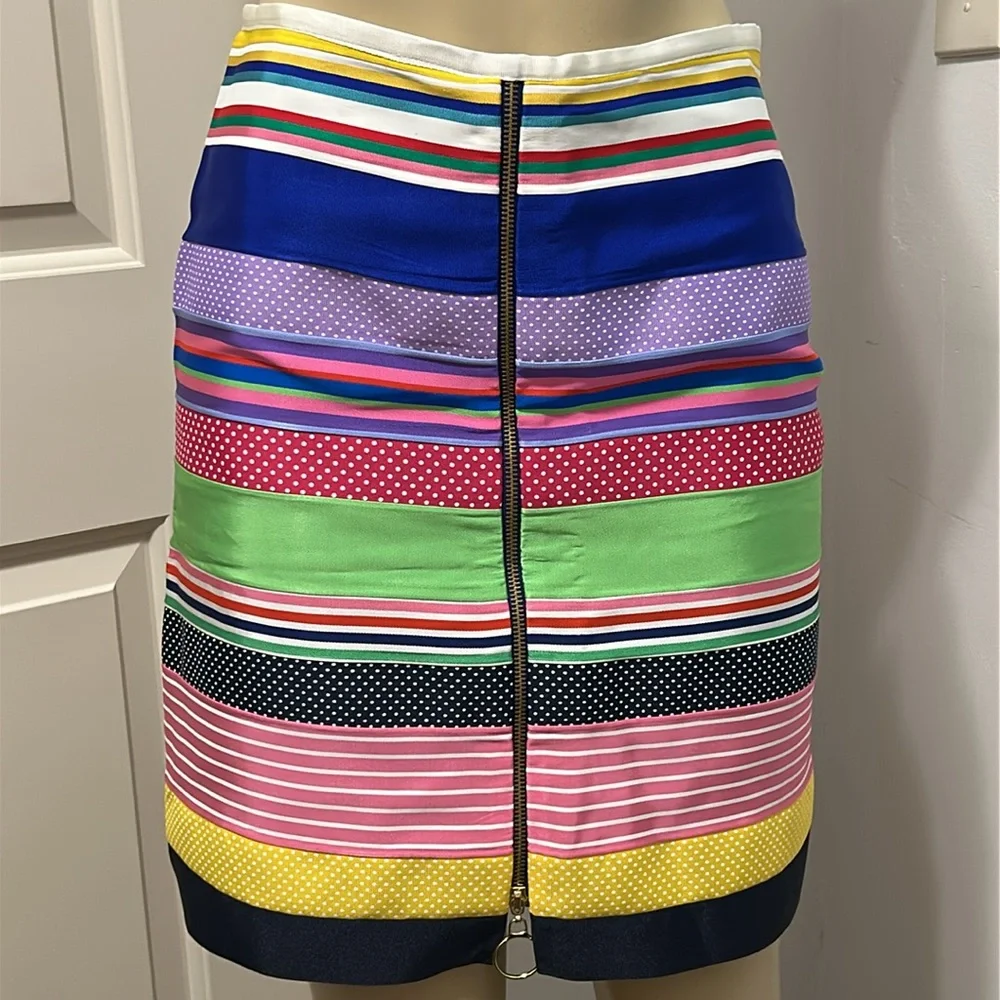 J.Mc Laughlin Colorful  Striped Women's Skirt